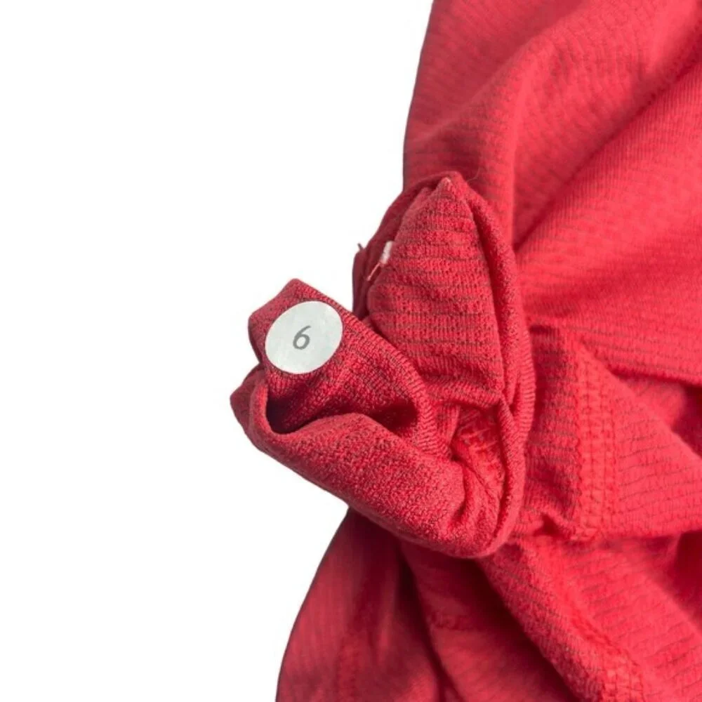 LULULEMON Mind Over Matter Tank 6 Red